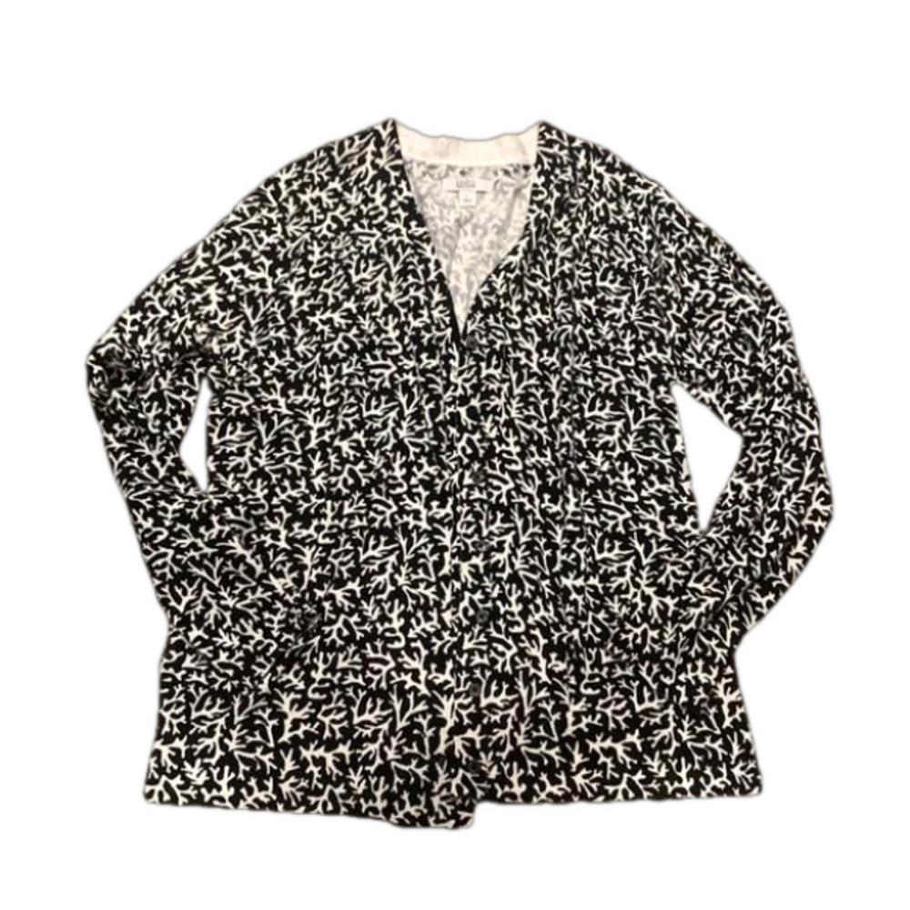 Croft & Barrow Long Sleeve Button Down Sweater